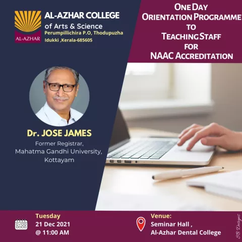 FACULTY DEVELOPMENT PROGRAMME ON 21.12.2021