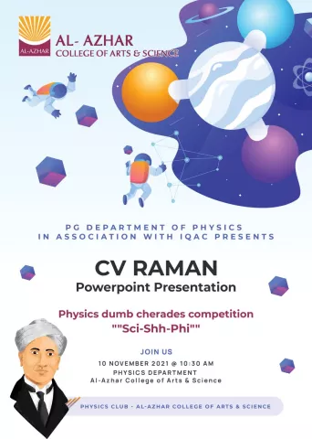 COMMEMOARTION OF BIRTHDAY OF DR. C.V RAMAN